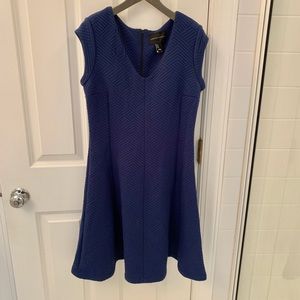 Adrienne Vittadini Blue Dress